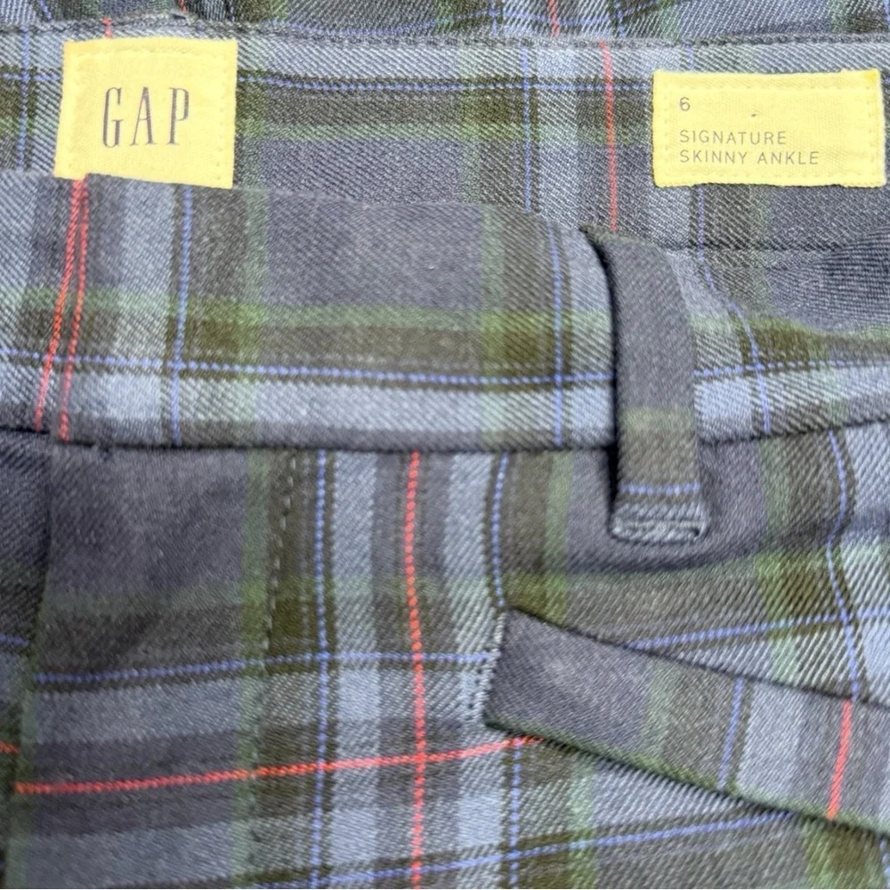 GAP Signature Skinny Ankle Trousers Pants Size 6 - Picture 4 of 4
